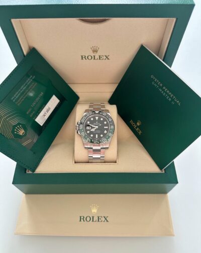 Rolex Gmt sprite nuovo new fine 2023 con strikers